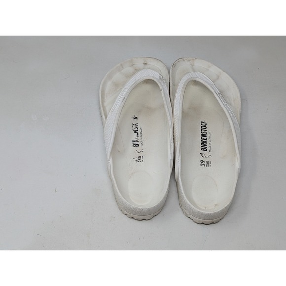 Birkenstock Honolulu Essentials EVA White Thong Sandals Women's‎ Size 39 (US 8) - Picture 5 of 8